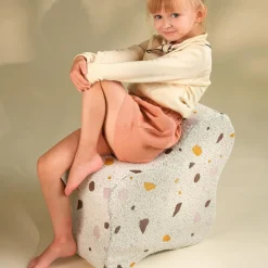 Wigiwama Pouf Cloud Terrazzo Marble