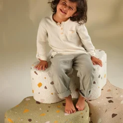 Wigiwama Pouf Cloud Terrazzo Sand