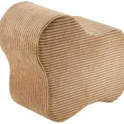 Wigiwama Pouf Cloud Toffee velours côtelé