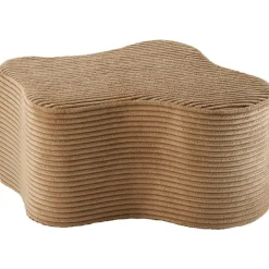 Wigiwama Pouf Cloud Toffee velours côtelé