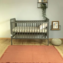 Hot Pouf enfant tricoté Lili lin (30 x 20 cm) Fauteuil / Pouf