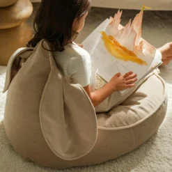 Wigiwama Pouf lapin Dusty Beige