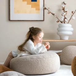 Online Pouf Ottoman Biscuit molletonné Fauteuil / Pouf