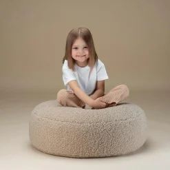 Online Pouf Ottoman Biscuit molletonné Fauteuil / Pouf