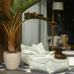 Wigiwama Pouf Ottoman Square Herba Outdoor