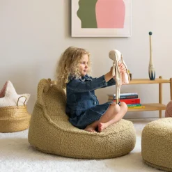 Hot Pouf ours Matcha molletonné Fauteuil / Pouf