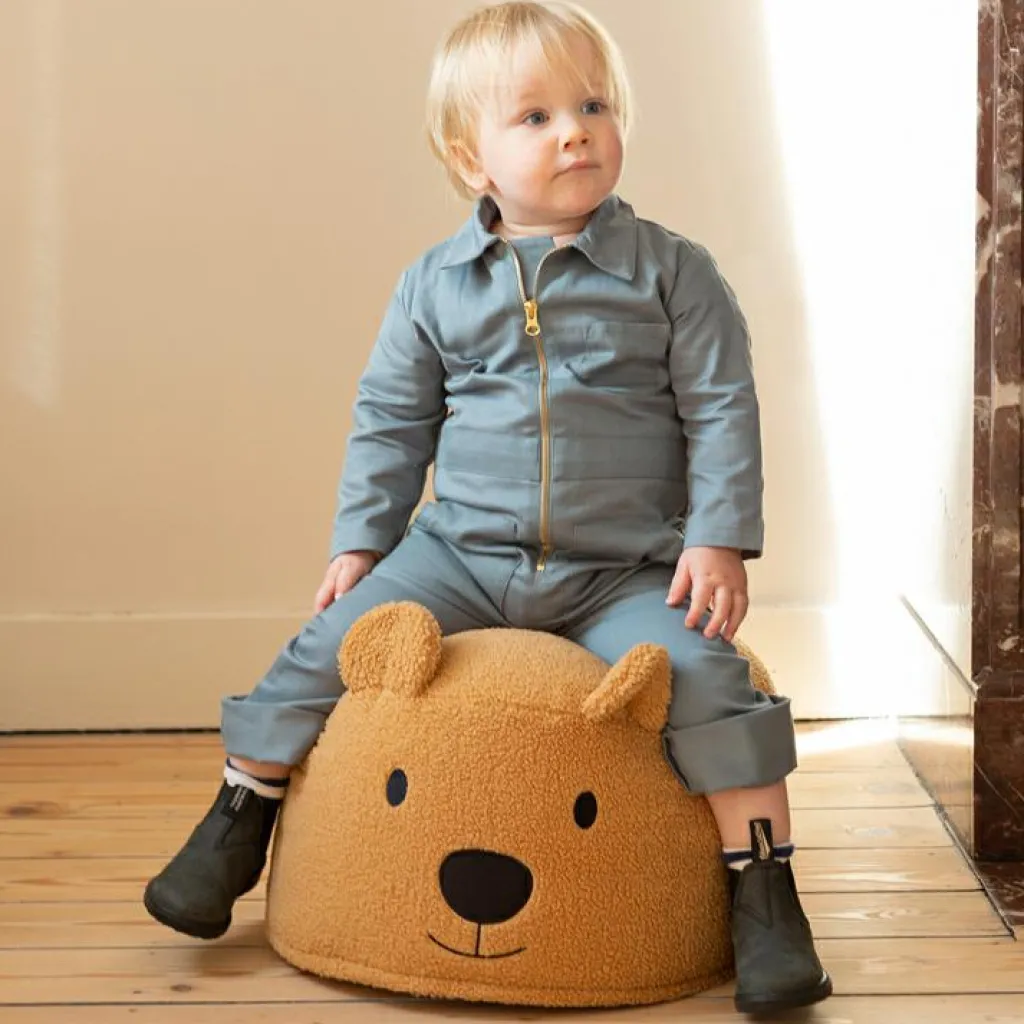 New Pouf Teddy bear beige (40 cm) Fauteuil / Pouf