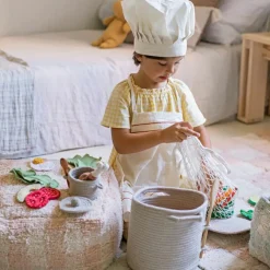 Discount Pouf Vichy rose Fauteuil / Pouf