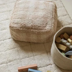 Discount Pouf Vichy rose Fauteuil / Pouf