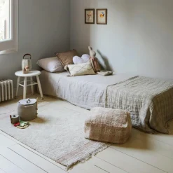 Discount Pouf Vichy rose Fauteuil / Pouf