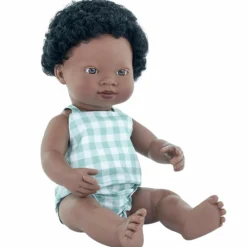 Miniland Poupée garçon africain (38 cm)