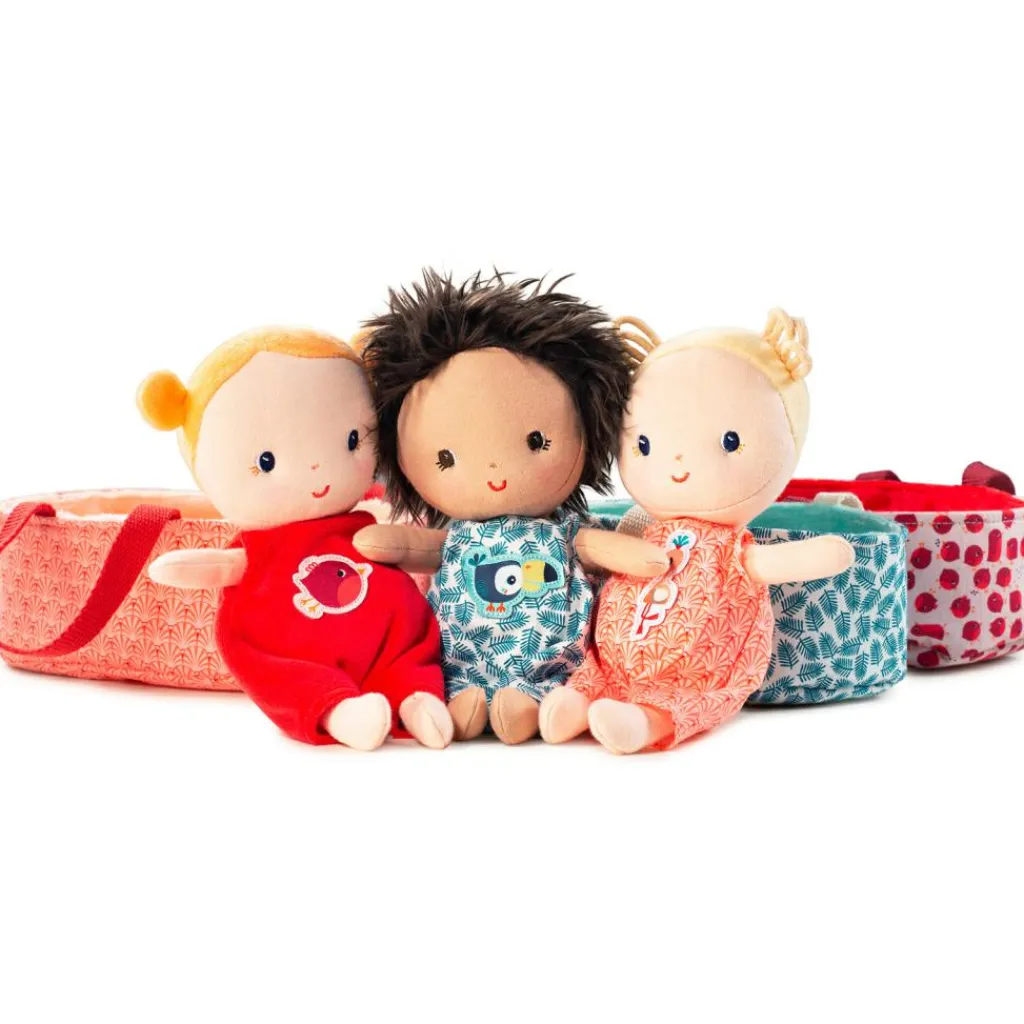 Lilliputiens Poupée souple bébé Agathe (22,5 cm)