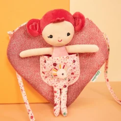 New Poupée souple et sac cœur Poupée / Poupon