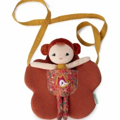 Lilliputiens Poupée souple et sac fleur