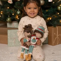 Hot Poupée souple Evi et son renne (35 cm) Livres Et Jouets De Noël