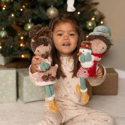 Hot Poupée souple Evi et son renne (35 cm) Livres Et Jouets De Noël