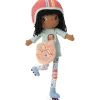 Lilliputiens Poupée souple Liza en rollers (43 cm)