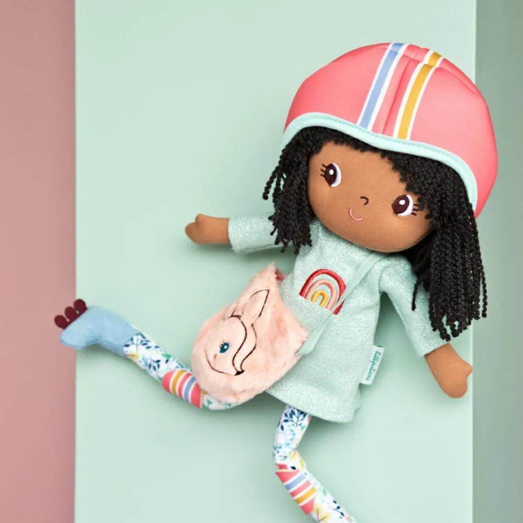 Lilliputiens Poupée souple Liza en rollers (43 cm)