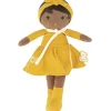 Kaloo Poupée souple Ma première poupée Naomie jaune (25 cm)