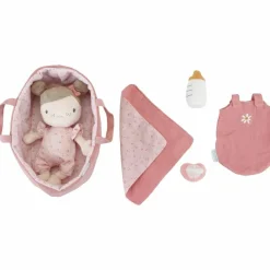 Hot Poupée souple Rosa et son couffin Poupée / Poupon