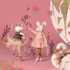 Outlet Poupée souple souris Anna La petite école de danse (28 cm) Poupée / Poupon