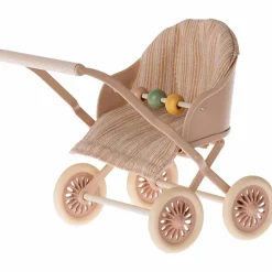 Poussette bébé souris Rose Accessoires Pour Univers De Jeu