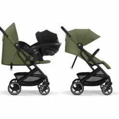 Hot Poussette compacte Beezy Moss Green Poussette Compacte