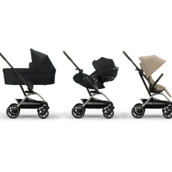 Cybex Poussette compacte Eezy S Twist+ 2 Almond Beige