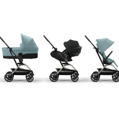 New Poussette compacte Eezy S Twist+ 2 Stormy Blue Poussette Compacte