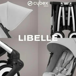 Cybex Poussette compacte Libelle Fog Grey