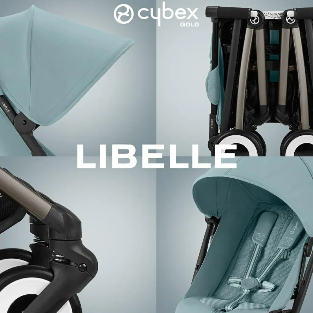 Cybex Poussette compacte Libelle Stormy Blue