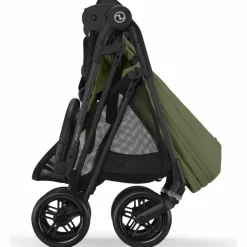 Cybex Poussette compacte Melio Carbon Moss Green