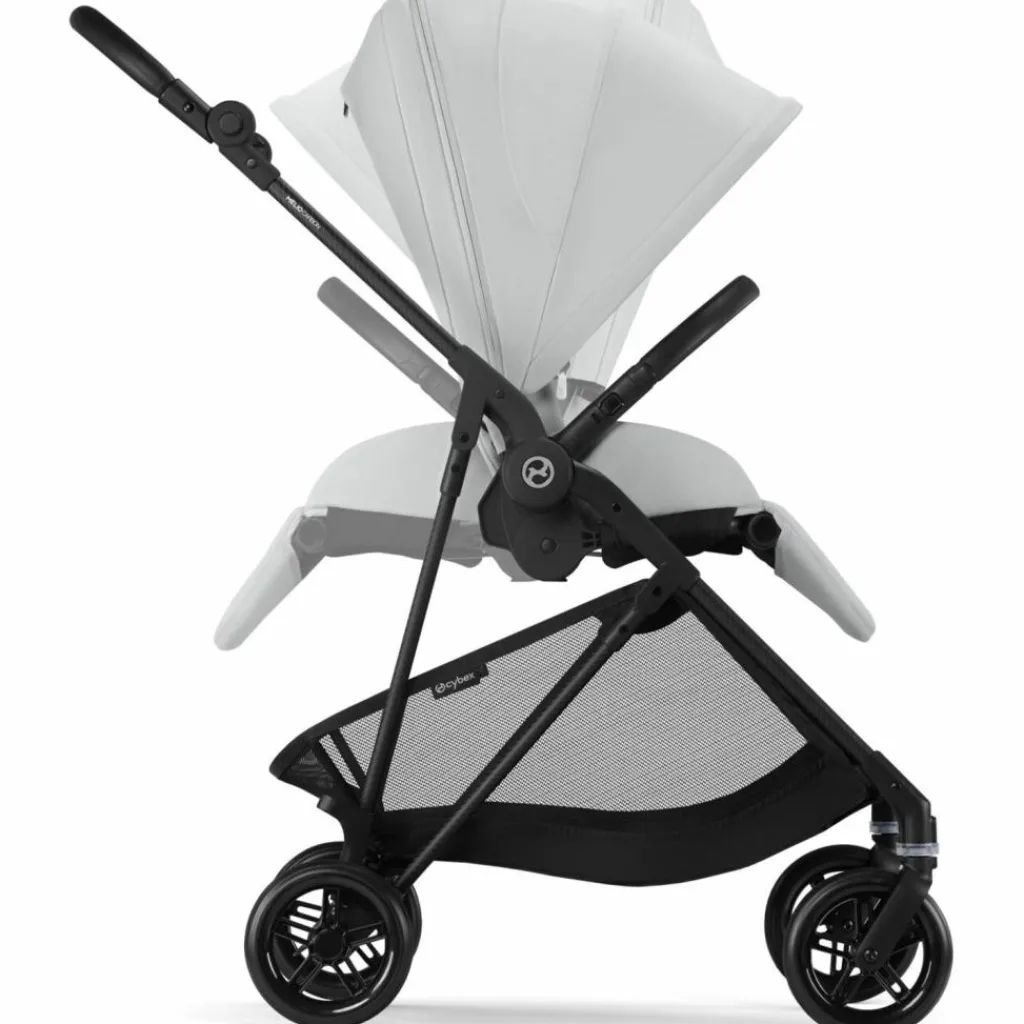Cybex Poussette compacte Melio Carbon Fog Grey