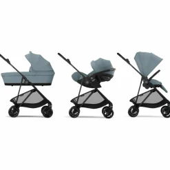 Online Poussette compacte Melio Carbon Stormy Blu Poussette Compacte