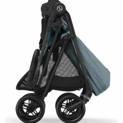 Online Poussette compacte Melio Carbon Stormy Blu Poussette Compacte
