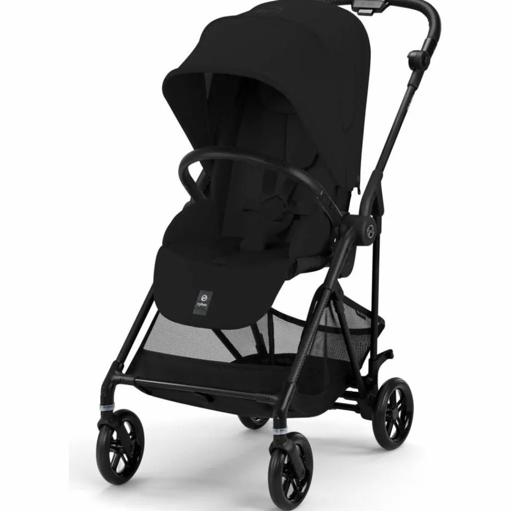 New Poussette compacte Melio Carbon Magic Black Poussette Compacte