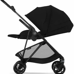 New Poussette compacte Melio Carbon Magic Black Poussette Compacte