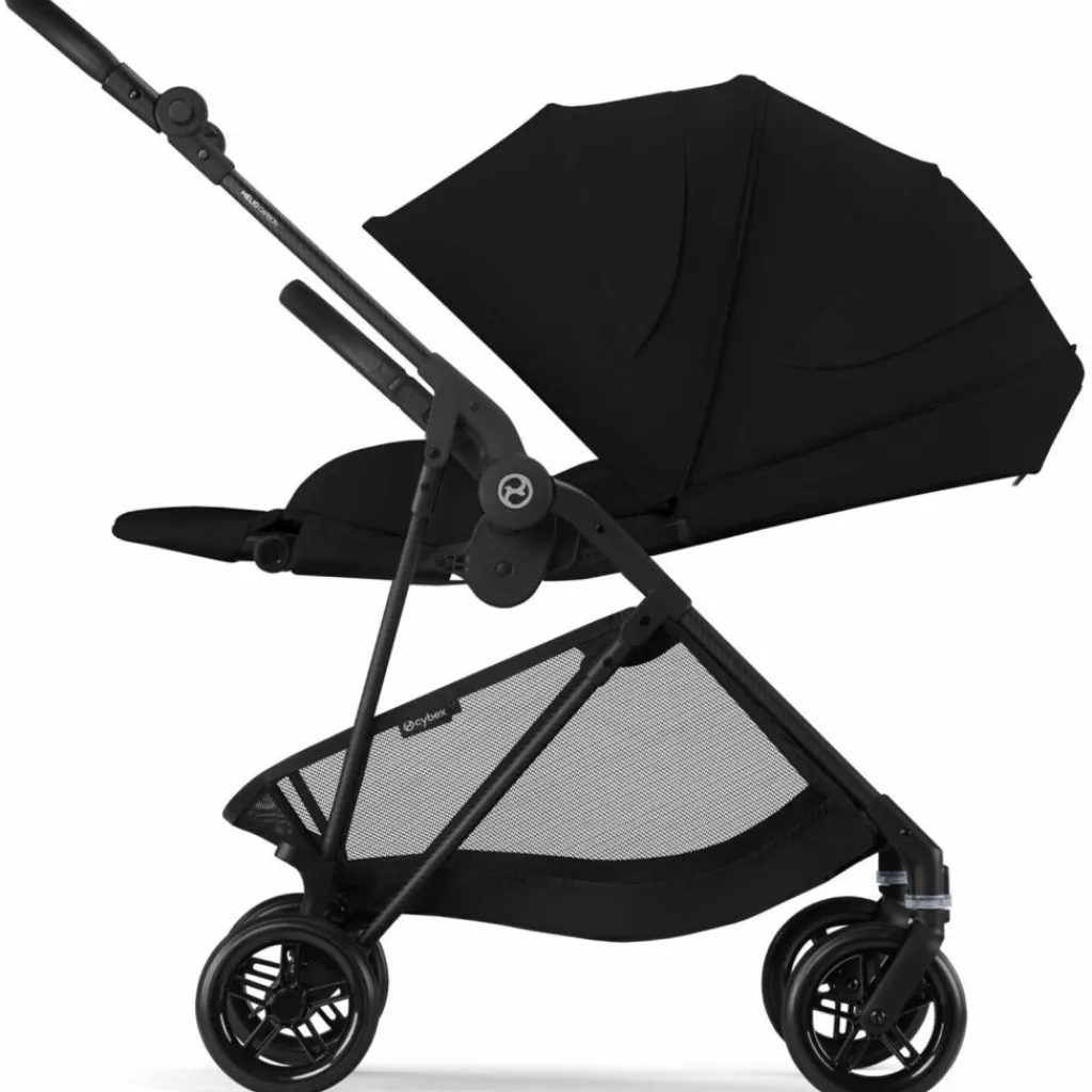 New Poussette compacte Melio Carbon Magic Black Poussette Compacte