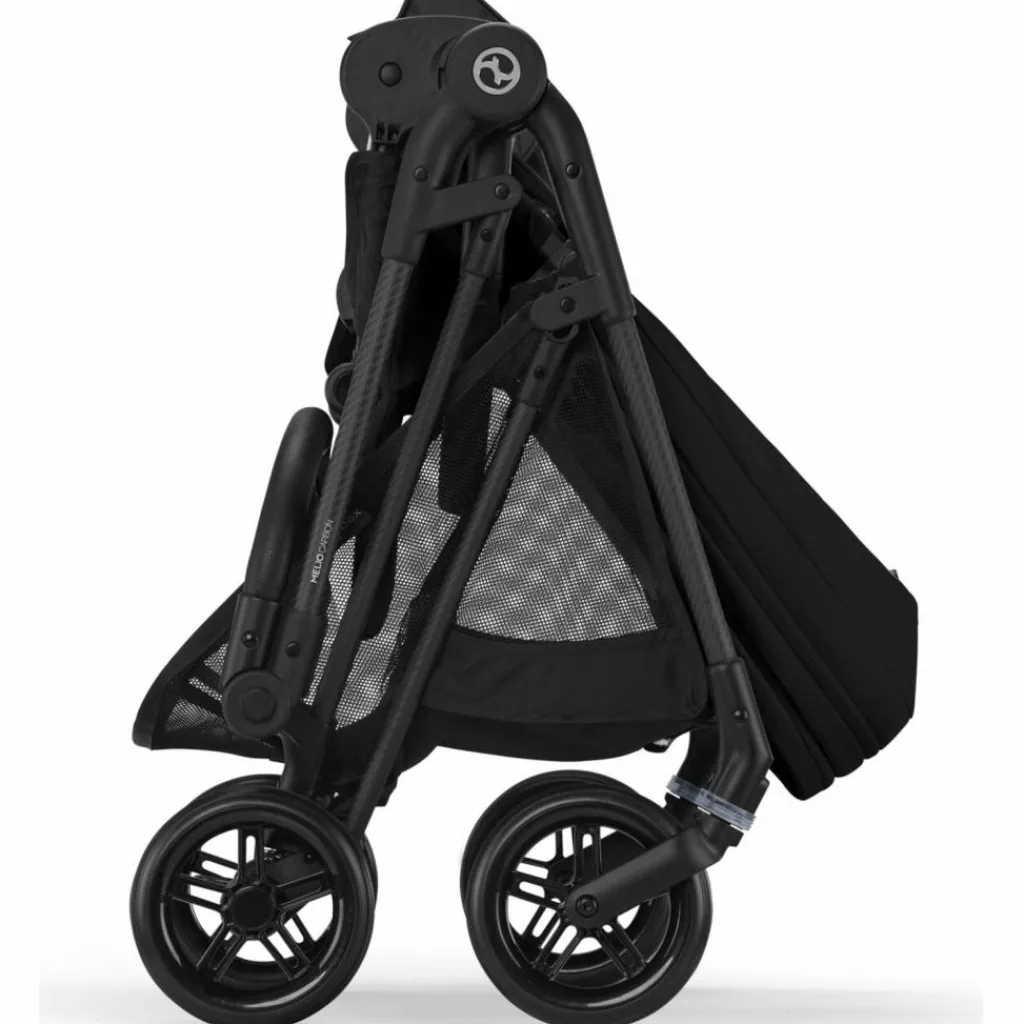New Poussette compacte Melio Carbon Magic Black Poussette Compacte