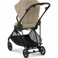 Cybex Poussette compacte Melio Carbon Almond Beige