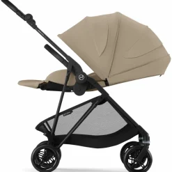 Cybex Poussette compacte Melio Carbon Almond Beige
