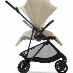 Cybex Poussette compacte Melio Carbon Almond Beige