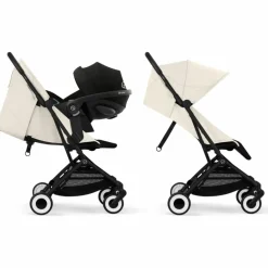Cybex Poussette compacte Orfeo Canvas White
