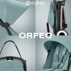 Cybex Poussette compacte Orfeo Stormy Blue