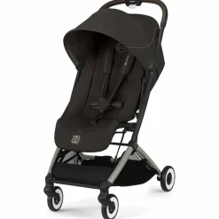 New Poussette compacte Orfeo Chocolate Brown Poussette Compacte