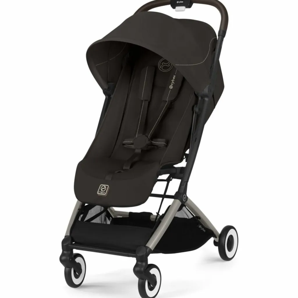 New Poussette compacte Orfeo Chocolate Brown Poussette Compacte