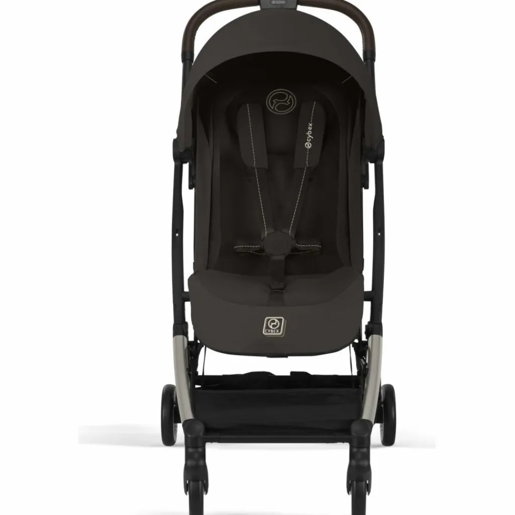 New Poussette compacte Orfeo Chocolate Brown Poussette Compacte