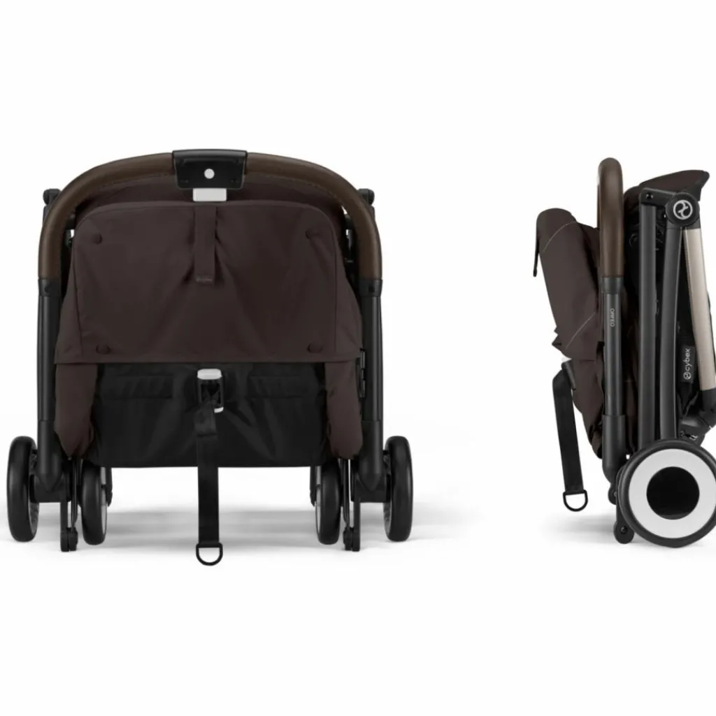 New Poussette compacte Orfeo Chocolate Brown Poussette Compacte