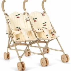 New Poussette double pour poupée Ma Grande Cerise Poussette Pour Poupée