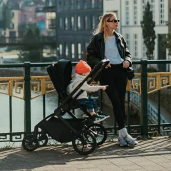 Online Poussette Echo Noir Poussette Citadine